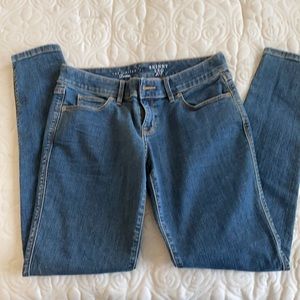 Skinny leg denim jeans